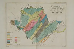 Transactions Prints: Geological map of Anglesea (Henslow, 1822)