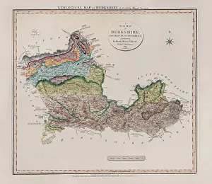 Geological Map of Berkshire (William Smith, 1819)