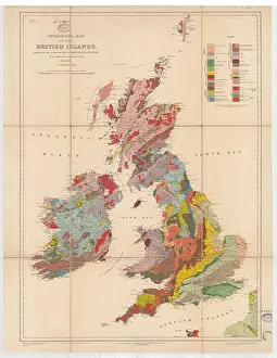 Survey Prints: Geological Map of the British Isles (Teall, 1912)