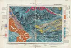 Mile Prints: Geological map of Brough-under-Stainmore