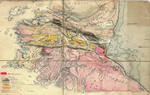 Visited Prints: Geological Map of Connemara, Ireland (Nimmo, c.1813)
