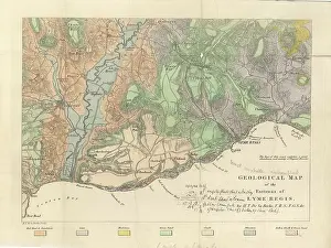 Geological map of the environs of Lyme Reis