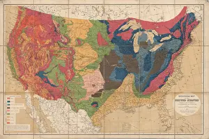 Blake Prints: Geological map of the United States