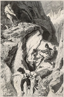 Mountaineering Gallery: Geologists Hunt Crystals