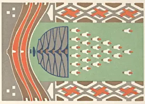 Geometrical abstract design