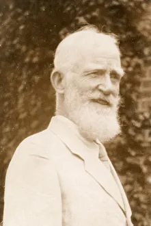 George Bernard Shaw, Irish writer and dramatist