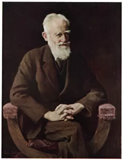 Images Dated 14th June 2019: George Bernard Shaw by John Collier