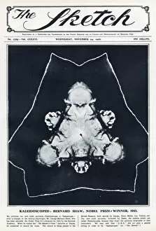 Effects Collection: George Bernard Shaw kaleidoscoped