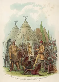 1796 Prints: George Catlin / Painting