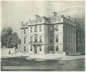 Crawley Prints: George Crawley, House In Park Lane