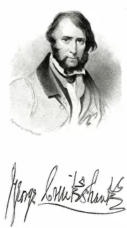 Cruikshank Prints: George Cruikshank, British caricaturist and book illustrator