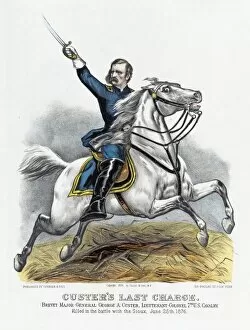 Images Dated 2nd September 2011: George Custers Last Charge