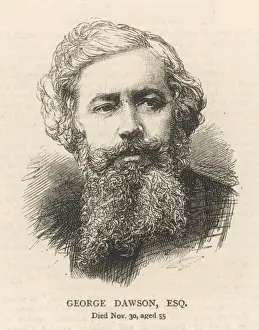 Lecturer Prints: George Dawson, Lecturer