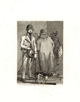 George Dyball, a blind beggar in a sailor s