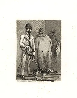 Anecdotes Gallery: George Dyball, a blind beggar in a sailor s