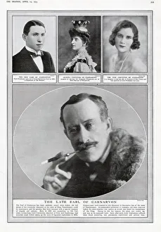 Bite Prints: George Edward Stanhope Molyneux Herbert, Earl of Carnarvon