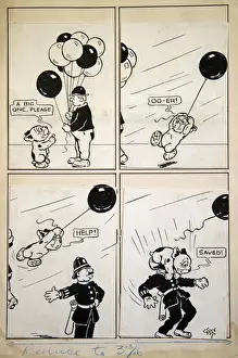 Bonzo Prints: George Ernest Studdy, Bonzo buys a balloon