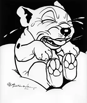 Tears Prints: George Ernest Studdy, Bonzo sneezing
