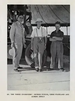 Eyston Prints: George Eyston, Chris Stanland and Albert Denly