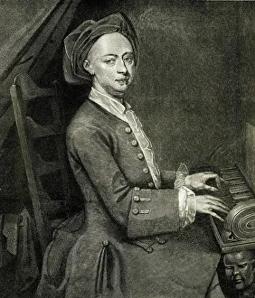 Thornhill Prints: George Frederick Handel, composer