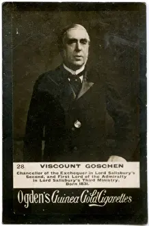 Exchequer Prints: George Goschen, British Conservative politician