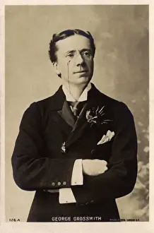 Crossed Prints: George Grossmith - Comedian, writer, composer, actor, singer