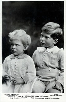 Siblings Collection: George Henry Hubert Lascelles & Gerald David Lascelles