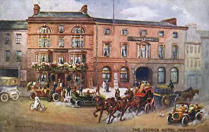 Busy Prints: The George Hotel, Penrith, Cumberland