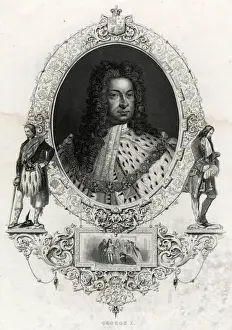 Jacobite Prints: George I / Anon Eng