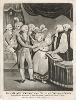 Brunswick Prints: GEORGE IV WEDS CAROLINE