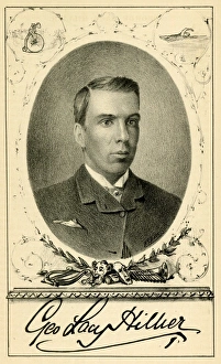 Images Dated 24th August 2017: George Lacy Hillier, English swimmer and cyclist