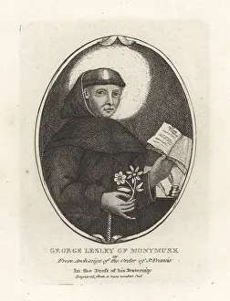 George Jones Prints: George Lesley of Monymusk, Brother Archangel, died 1637