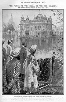 George, Prince of Wales in India at Amritsar, 1906 George, Prince of Wales in India at Amritsar, 1906