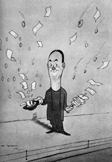 Robey Prints: George Robey by H. M. Bateman
