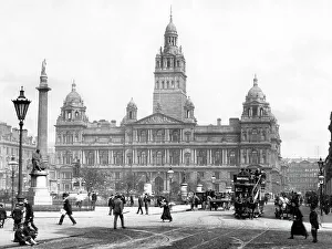 George Square, Glasgow early 1900's