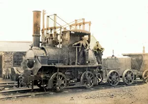 Colliery Collection: George Stephensons Hetton colliery locomotive