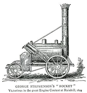 1829 Gallery: George Stephensons Rocket 1815