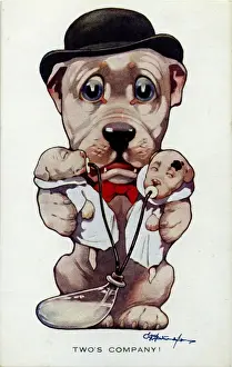 George Studdy Bonzo postcard
