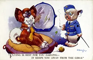 George Studdy Bonzo postcard