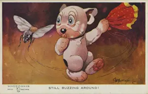 George Studdy Bonzo postcard