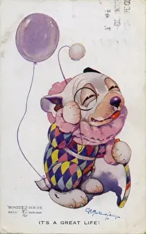 George Studdy Bonzo postcard