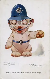 George Studdy Bonzo postcard