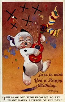 George Studdy Bonzo postcard