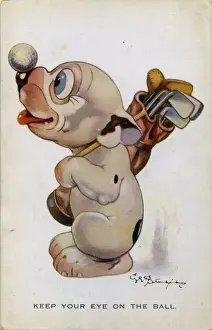 George Studdy Bonzo postcard