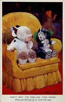 George Studdy Bonzo postcard
