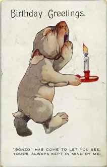 George Studdy Bonzo postcard