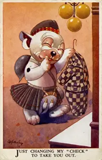 George Studdy Bonzo postcard