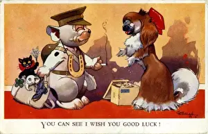 George Studdy Bonzo postcard