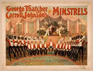 George Thatcher and Carroll Johnsons Minstrels