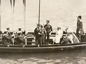 George V and family visiting Ireland